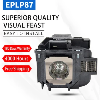 Сменная лампа проектора для Elplp87 Для Epson Brightlink 536wi/2040 Powerlite 2140 Вт/eb-520/530/525 Вт/535 Вт V13h010l87
