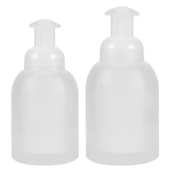 Стеклянные бутылочки для лосьона с пеной, Насос для дозирования шампуня, мыла Многоразового использования