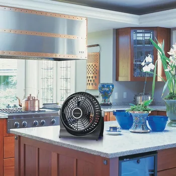 Съемный вентилятор Настольный вентилятор Коричневый/черный высокого качества