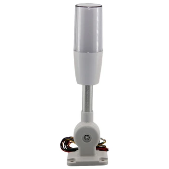 Трехцветная Складная Светодиодная Сигнальная Лампа 24V Alarm Led Signal Tower Предупреждающая Лампа для Станков с ЧПУ Индикатор Неисправности Защитная Лампа