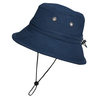 Уличная Походная шляпа, Мужская Женская модная дышащая панама, Быстросохнущая Складная Рыболовная кепка, Летняя походная солнцезащитная кепка