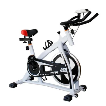 Ультра-тихий Домашний велосипед для занятий фитнесом в помещении, Велотренажер, спортивное оборудование, Педальный велосипед из углеродистой стали, Максимальная нагрузка 120 кг