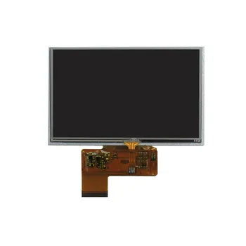 Универсальный 5-дюймовый ЖК-дисплей с цифровым преобразователем Сенсорного экрана Для навигации, мультимедиа, Запасные части