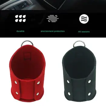 Универсальный автомобильный Органайзер для вентиляционных отверстий Приборная панель Аккуратная Подвесная Кожаная сумка для Хранения Авто Портативный Чехол для хранения Карман для автомобиля