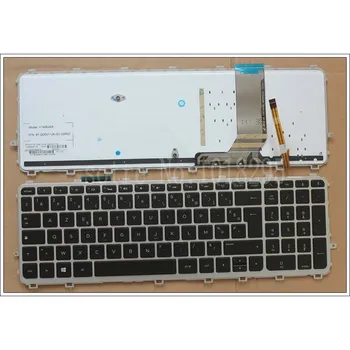 Французская клавиатура для ноутбука HP ENVY TouchSmart 15-J 15T-J 15Z-J 15-J000 15t-j000 15z-j000 15-j151sr с подсветкой клавиатуры FR
