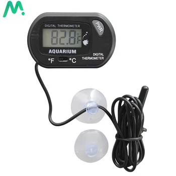 Цифровой ЖК-аквариумный термометр, водонепроницаемый Датчик для аквариума с зондом, датчик температуры, измерительный инструмент с присоской