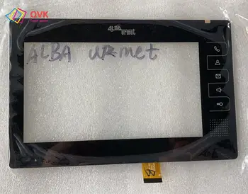 Черный 7-дюймовый сенсорный экран для ALBA urmet с емкостной сенсорной панелью для ремонта и замены деталей бесплатная доставка