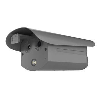 Черный корпус AI-датчик температуры камеры распознавания лиц сканер SDK ИК-датчик тепловизионной камеры в цене камеры видеонаблюдения