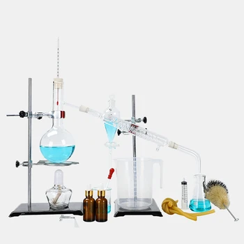 Экономичный и удобный Набор лабораторной посуды объемом 500 мл, инструмент для извлечения, Набор посуды для химических экспериментов