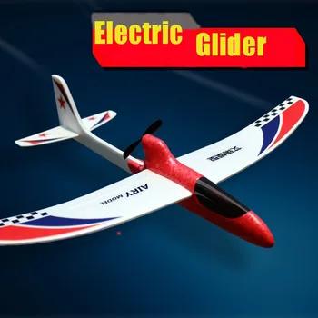 Электрическая Модель самолета с ручным приводом, модель планера с неподвижным крылом, пенопластовый самолет EPP для детей, игрушечный Радиоуправляемый самолет, комплект для зарядки конденсаторных игрушек