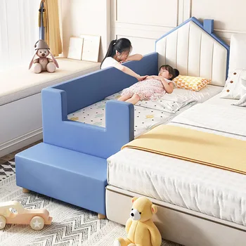 Японские Детские Кровати Односпальная Роскошная Безопасная Спальня Детская Кровать С Перилами Современная Мебель Для Спальни Para El Dormitorio